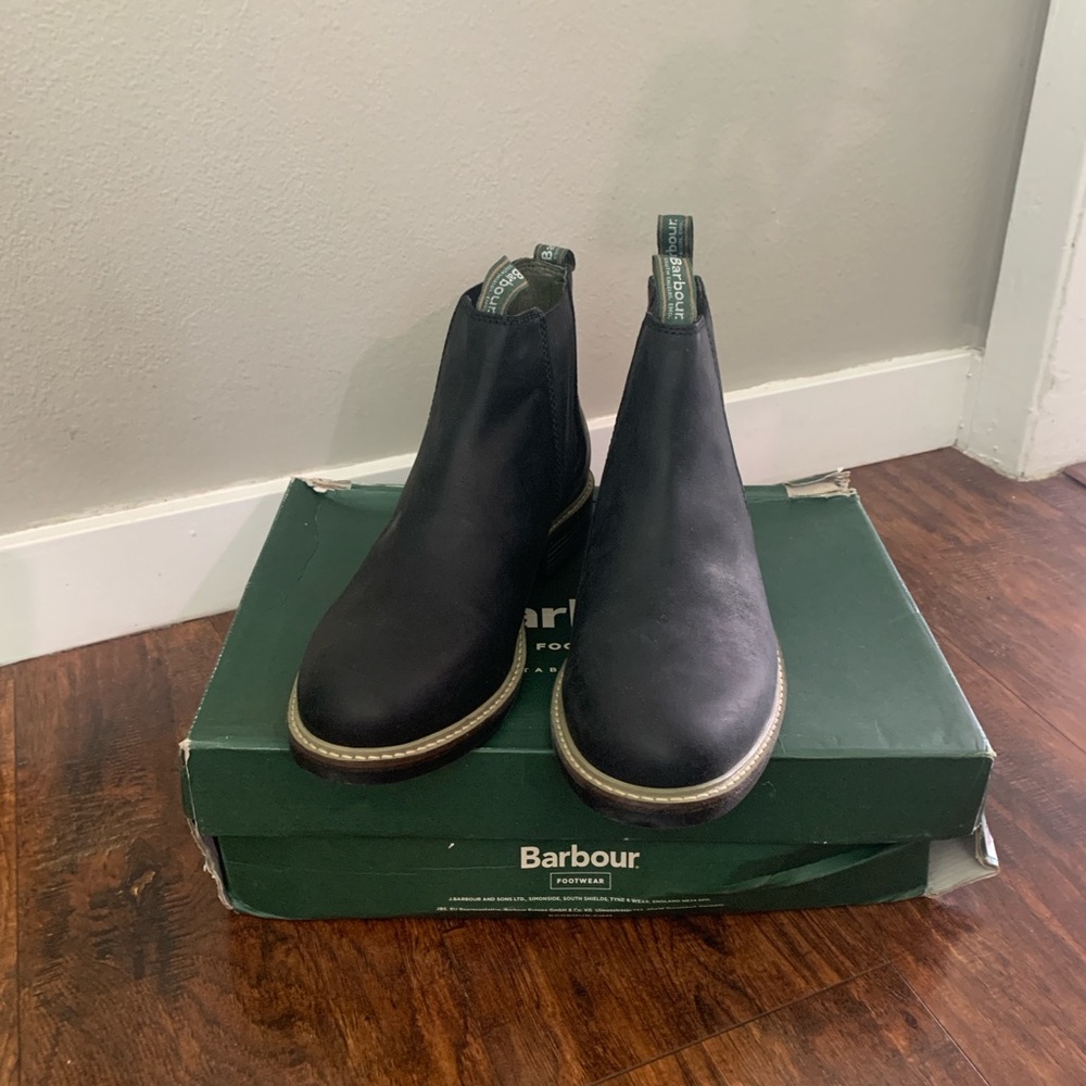 Barbour Farsey Leather Chelsea Boots